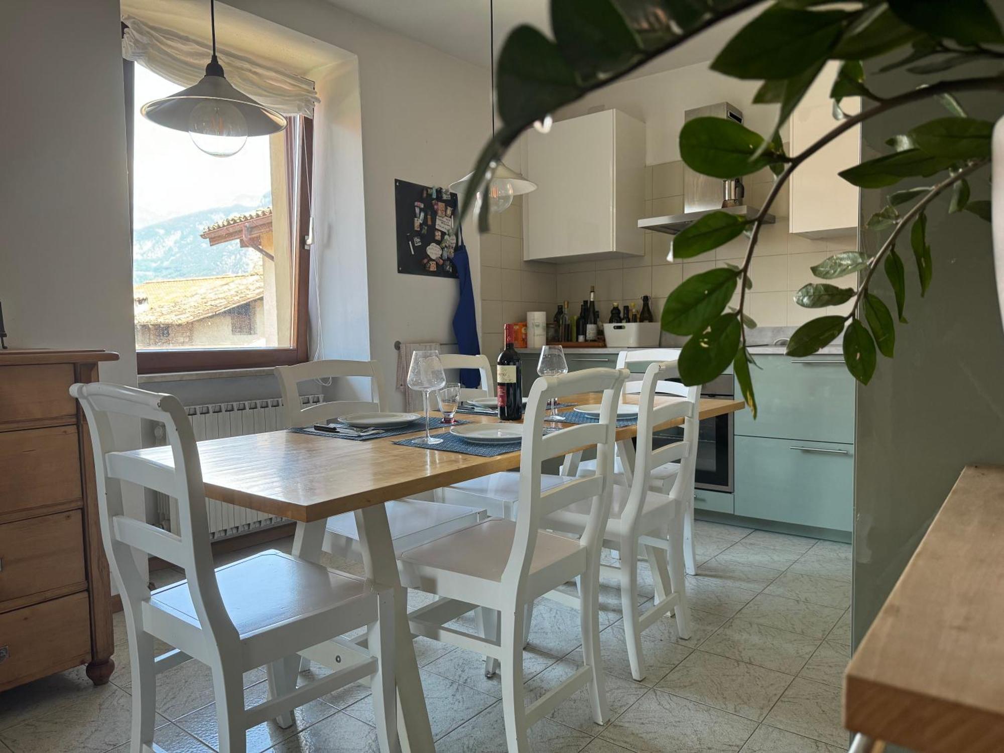 Apartamento Casa Al parco: mansarda, giardino, relax Calavino Exterior foto